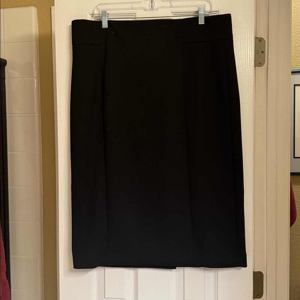 Ann Taylor Classic Black Pencil Skirt